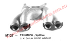 Triumph Spitfire 4 Port DCOE Weber Crossover Manifold